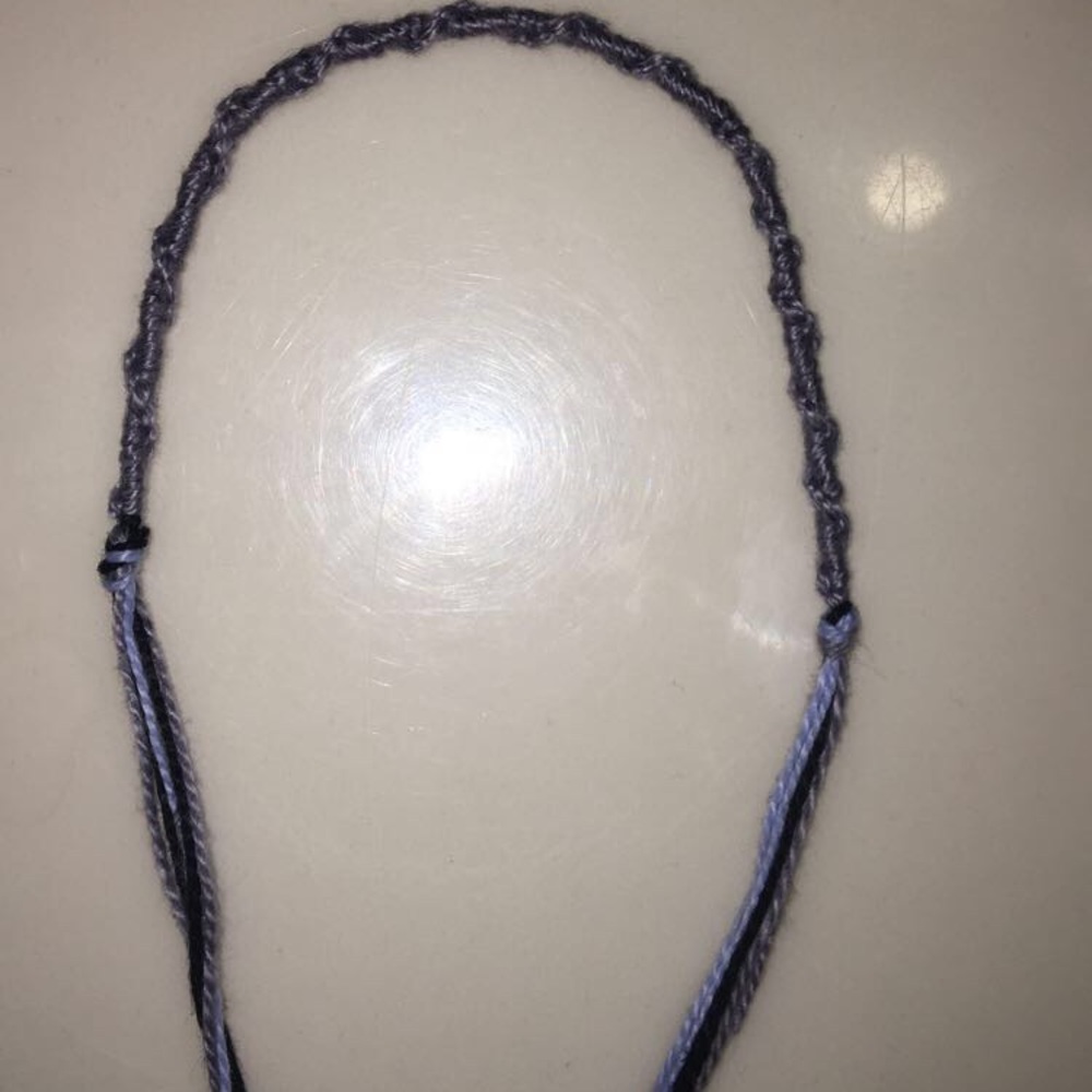 Handmade spiral bracelet/anklet.